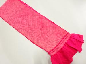 正絹　絞り　振袖用帯揚げ